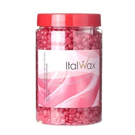 Воск для депиляции:  ItalWax -  Воск горячий (пленочный) Роза гранулы