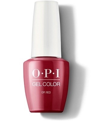 Гель-лаки для ногтей:  OPI -  GELCOLOR гель-лак GCL72 OPI Red  (15 мл)