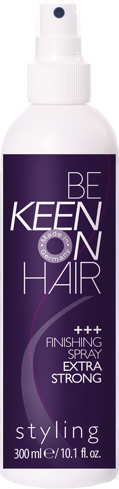 Спреи для укладки волос:  KEEN -  Спрей финишный экстра сильной фиксации безаэрозольный FINISHING SPRAY EXTRA STRONG (300 мл)