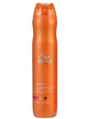 Шампуни для волос:  Wella Professionals -  Питательный шампунь для увлажнения жестких волос Enrich (250 мл)