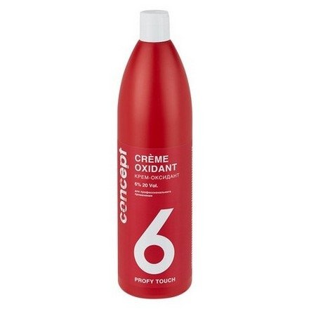 Окислители для волос:  Concept -  Крем-оксидант Crème Oxidant 6% (1000 мл)