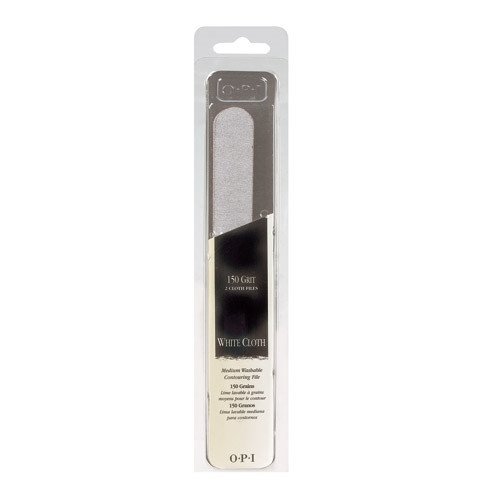 Пилки для ногтей:  OPI -  Пилка белая суконная абразив OPI White Cloth File 150 (1 шт)